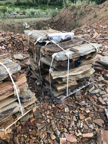 Плитняк кора дерева 50-100мм для пошаговых дорожек купить в Лангепасе