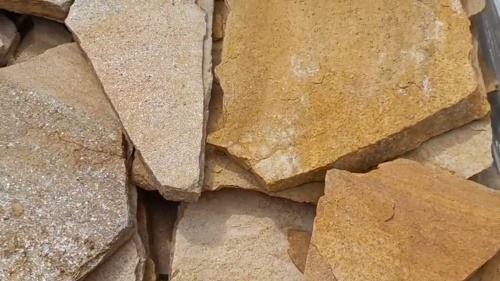 Плитняк златолит жёлтый для фасада 1,5-3 см купить в Лангепасе