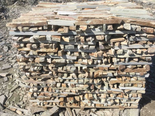 Горбушка златолит золотистый для облицовки купить в Лангепасе