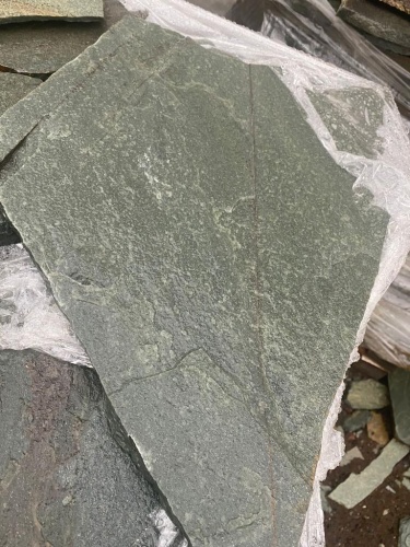 Плитняк златолит зелёный для цоколя, отмостки купить в Лангепасе