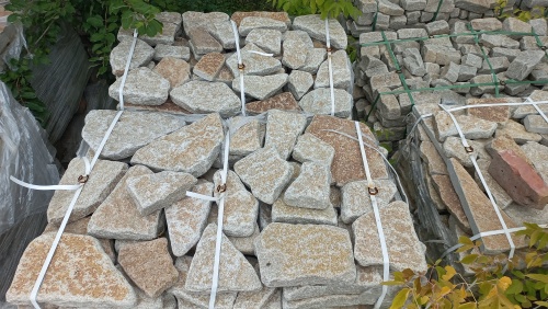 Гранитный плитняк галтованный для парковки купить в Лангепасе