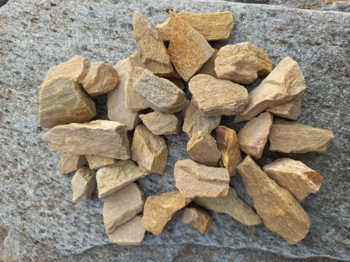 Златолит жёлтый декоративная каменная крошка купить в Лангепасе