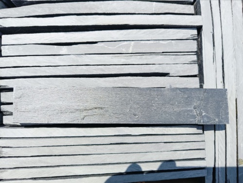 Плитка чёрная из натурального камня фасадная 30 см * 5 см, толщина 7 мм -30 мм купить в Лангепасе